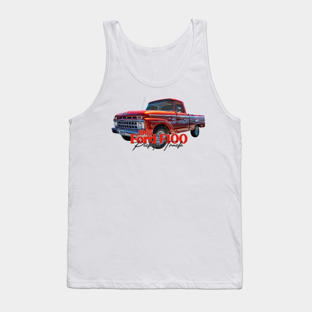 1965 Ford F100 Pickup Truck Tank Top by Gestalt Imagery